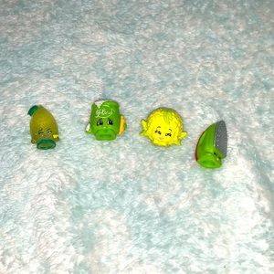 Rare Season 2 Bundle of Shopkins Green